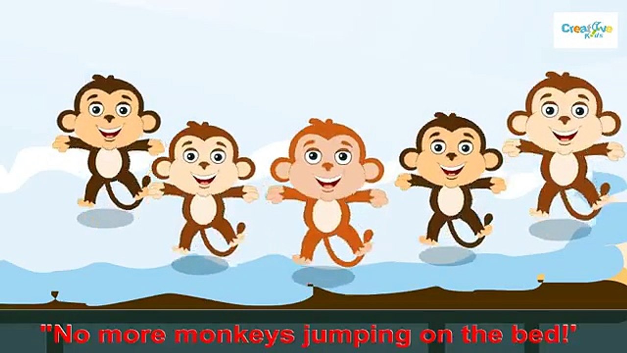 The Five Little Monkeys Jumping on the Bed Nurs...