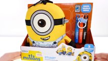 Color Minions Stuart Coloring Glow Plush - Despicable Me Minion Drawing by DCTC