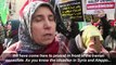 Support rallies for Aleppo residents take place worldwide