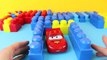 Disney Cars Garage for Lego Duplo Lightning McQueen Guido Luigi using Mega Bloks