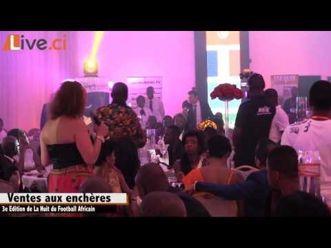 La Nuit du Football Africain/ ventes aux enchères