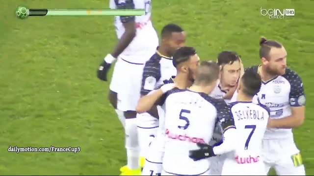 Mohamed Maouche Goal - Le Havre 0-1 Tours 16-12-2016