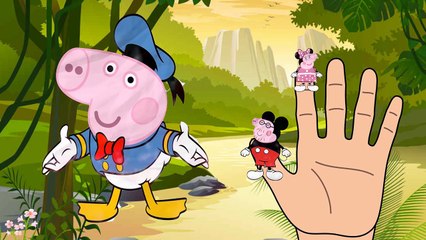 Mickey Mouse Clubhouse Peppa Pig Finger Family Nursery Rhymes Lyrics