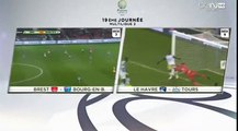 Denis Bouanga Goal HD - Le Havre 0 - 2t Tours 15.12.2016