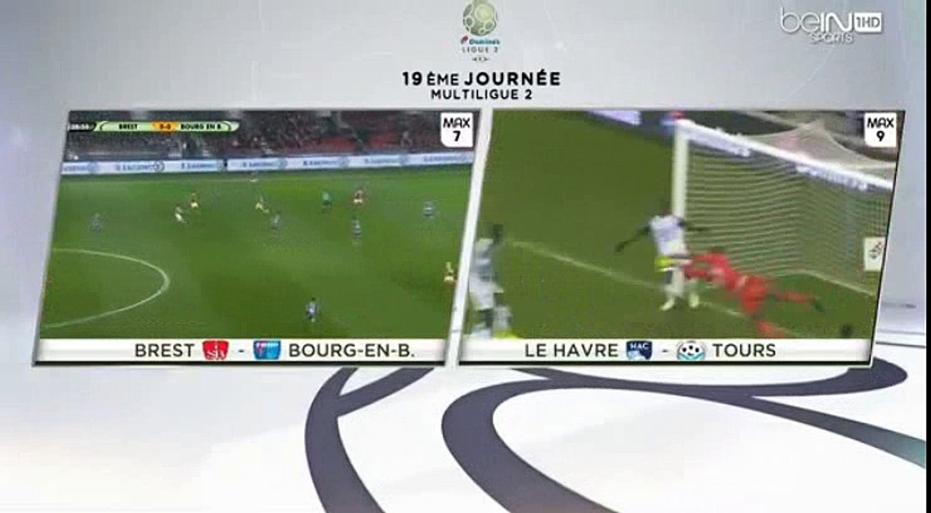 Denis Bouanga Goal HD - Le Havre 0 - 2	 Tours 15.12.2016