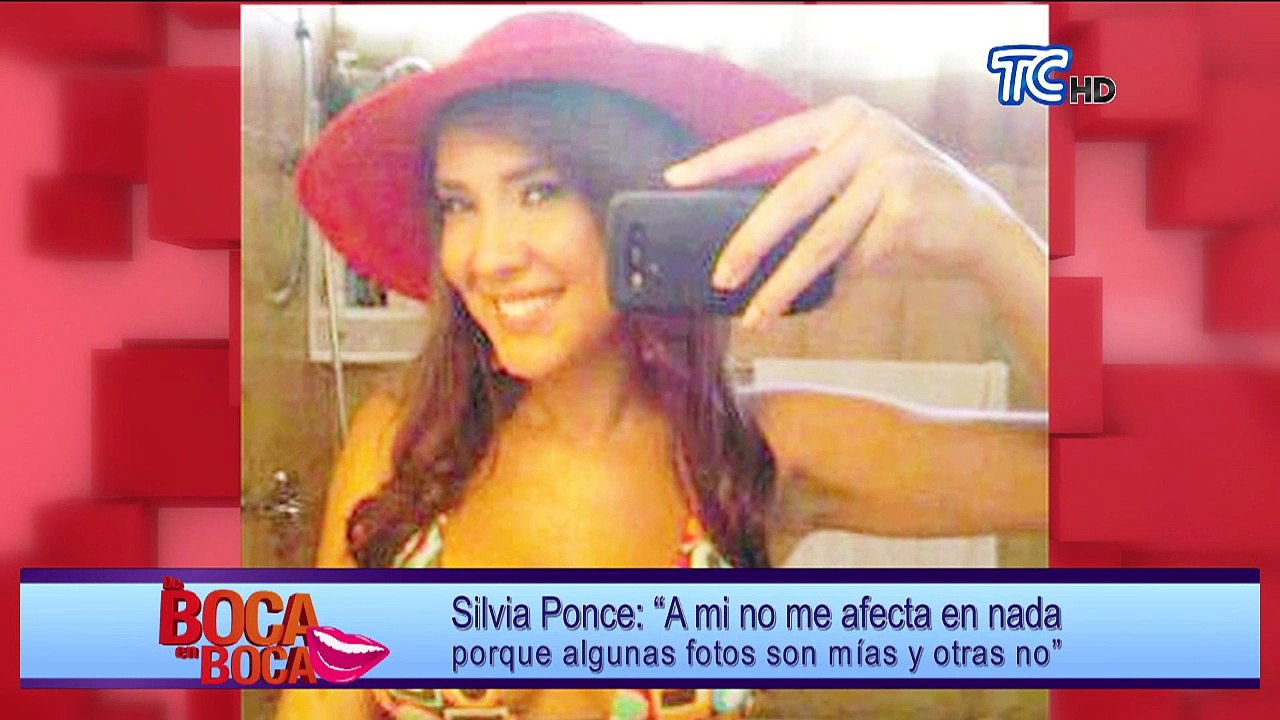 Silvia Ponce habla sobre supuestas fotos íntimas - Vídeo Dailymotion