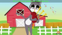 A Cat Came Fiddling - Nursery Rhyme with Karaoke