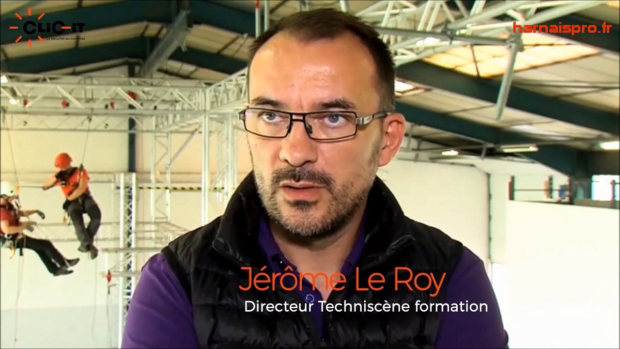 CLiC-iT PRO 60 Longe anti-chute double à sécurisation continue! Explications. www.harnaispro.fr