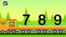 Numbers Train Songs Cartoon Rhymes 1234 | Counting Numbers 1234 Pre School Babies