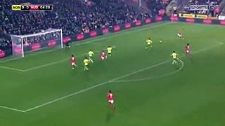 Elias Kachunga Goal HD - Norwich City 0-1 Huddersfield Town 16.12.2016