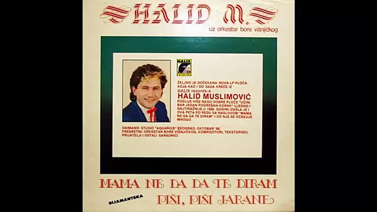 Halid Muslimovic - Samo ti mozes slomiti mi srce - (Audio 1986) HD
