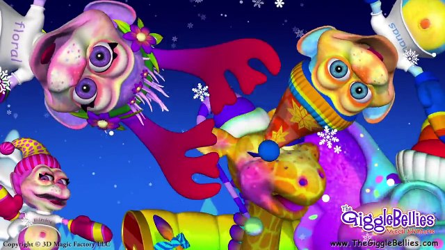Jingle Bells | Nursery Rhymes | GiggleBellies