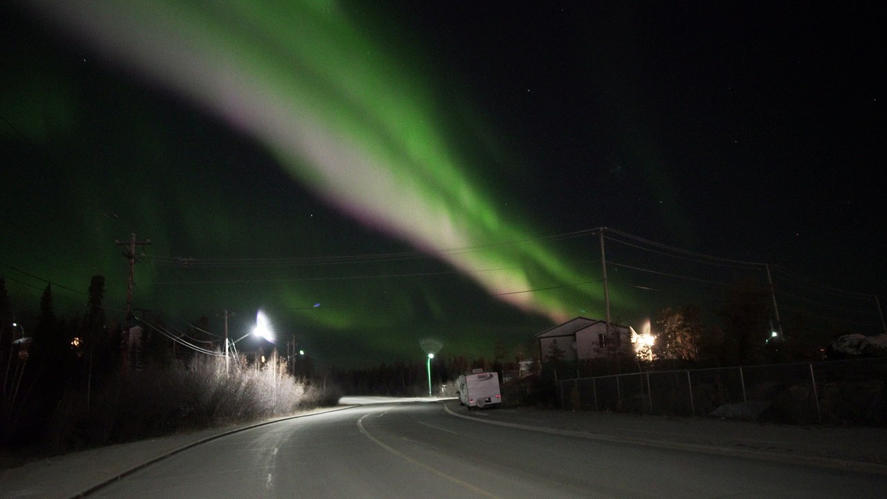 Amazing Aurora Borealis in Canada