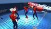 100 Spiderman Marvel comics dansent avec Flash McQueen Disney cars 2 | Dessin animé pour enfants