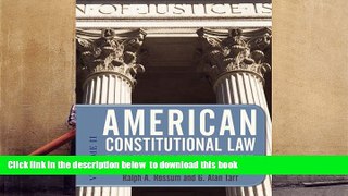 PDF [FREE] DOWNLOAD  American Constitutional Law, Eighth Edition, Volume 2: The Bill of Rights and