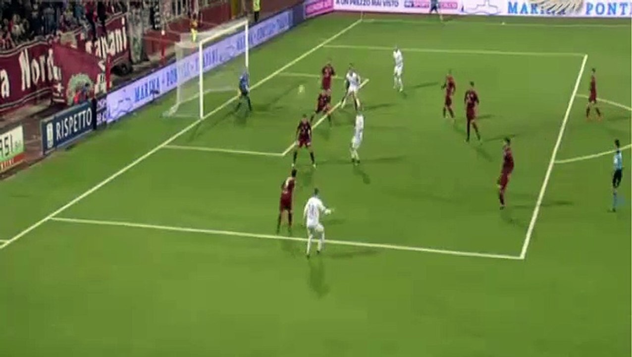 Matteo Ciofani Goal - Trapani Calcio 1-3 Frosinone Calcio - (16/12/2016)