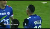 Khalid Boutaib Goal HD -Strasbourg 3-0 Niort - 16-12-2016
