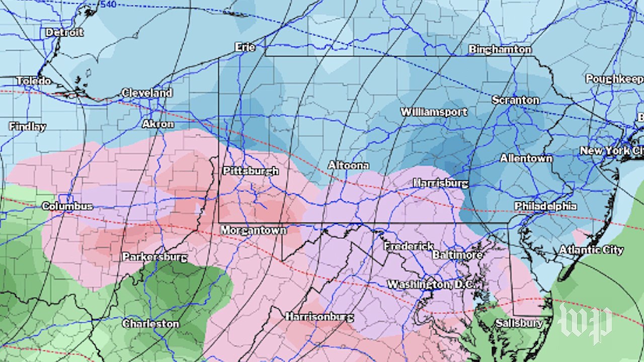 After cold blast, D.C. region faces wintry mix weekend
