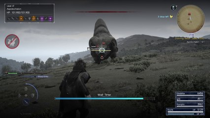 FINAL FANTASY XV - Starving Beast Seeks Food Hunt - No Commentary