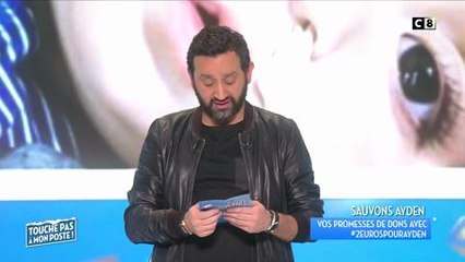 Cyril Hanouna lance un appel aux dons pour sauver le petit Ayden