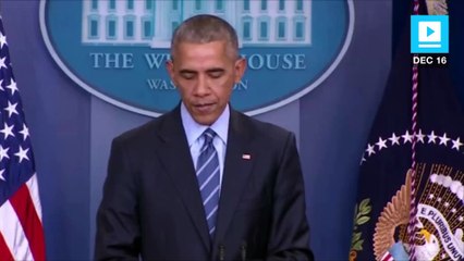 Obama talks Aleppo: Blood lies on the hands of Assad and Russia