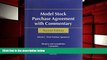 PDF [FREE] DOWNLOAD  Model Stock Purchase Agreement With Commentary :2 Volume set READ ONLINE