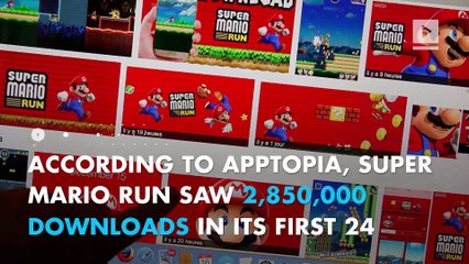 Super Mario Run sees more day one downloads than Pokémon Go