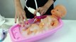 Baby Doll Bathtime Baby Junior Newborn How to Bath a Baby Doll Twins Baby Dolls Bath Time