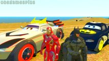 [ Lightning McQueen ] Disney cars Batmobile & Tokyo Kabuto Boost Batman Iron Man Childrens Songs Nu