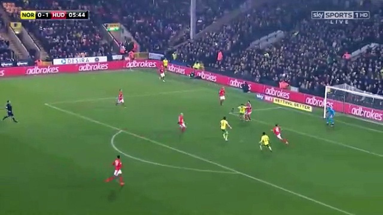 Jonathan Howson Goal HD - Norwich City 1-1 Huddersfield Town 16.12.2016