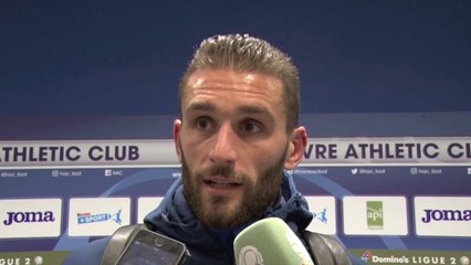 Après HAC - Tours (0-2), réaction de Cédric Cambon