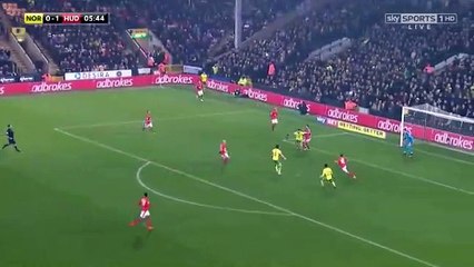 Jonathan Howson Goal HD - Norwich City 1-1 Huddersfield Town 16.12.2016