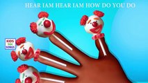 Clone Cake Pop Finger Family | Clown Daddy Finger Cartoon Animation Nursery Rhymes Kids Music