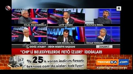 Celal Kılıçdaroğlu canlı yayında Didim Belediye Başkanının yüzüne Fetöcü dedii