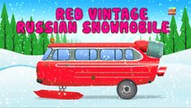 Red Vehicles | Toy Cars and Trucks | Educational Video for Kids & Preschoolers