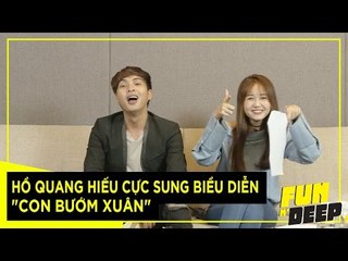 Hồ Quang Hiếu cực sung biểu diễn "Con Bướm Xuân" | Fun N' Deep Show