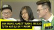 Anh Khang, Hamlet Trương, Iris Cao tự tin hát Bụi Bay Vào Mắt | Fun N' Deep Show