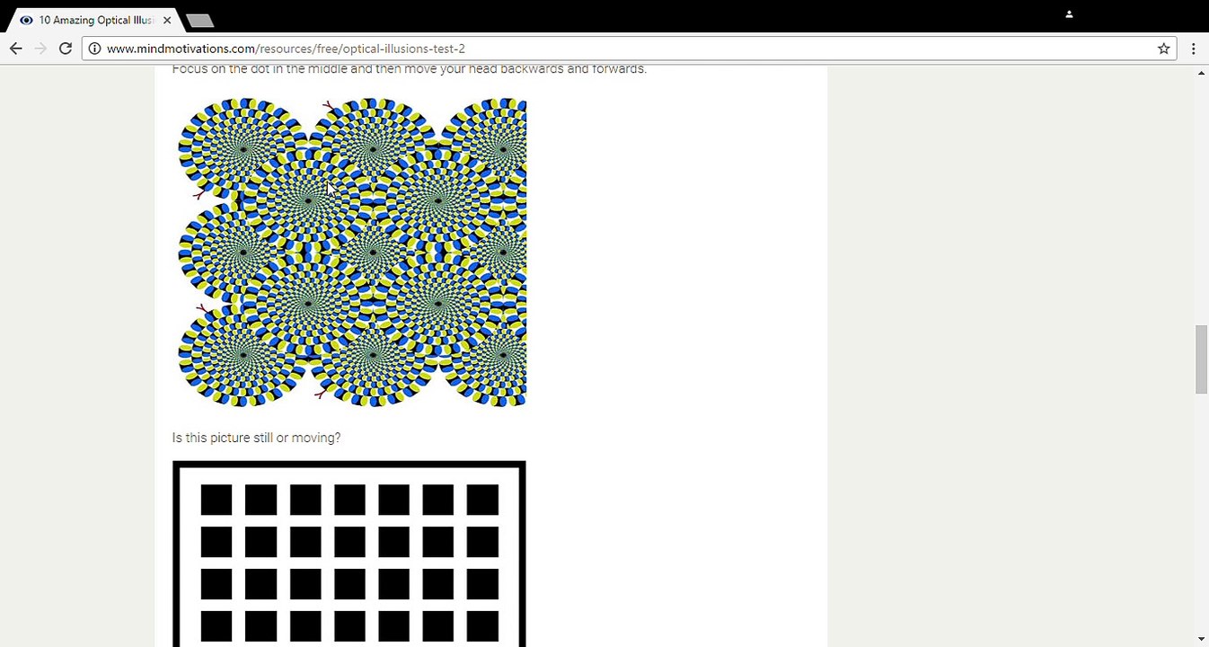 Amazing Optical Illusions