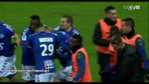 Video but Strasbourg 3-0 Niort résumé 16-12-2016