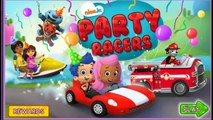 Bubble Guppies Dora The Explorer Paw Patrol Wallykazam ♥ Nick Jr Party Racers Games For Kids