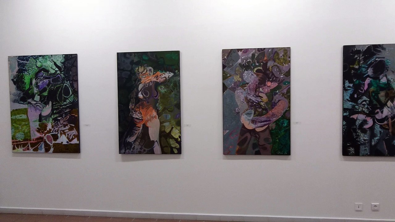 Exposition Etienne BLANC - Villa Tamaris-Pacha - Peintures - Couples