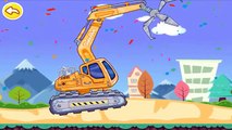 Heavy machines | 4 Cool Vehicles | Fun game for Your Children | Android gameplay movie by Babybus