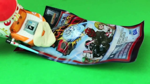 Play Doh Santa Lightning McQueen 24 Days of Christmas Day 11 Blind Bags Star Wars Fighter Pods EWukO