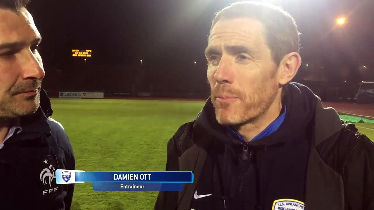 Interview Damien Ott - Entraineur US Avranches