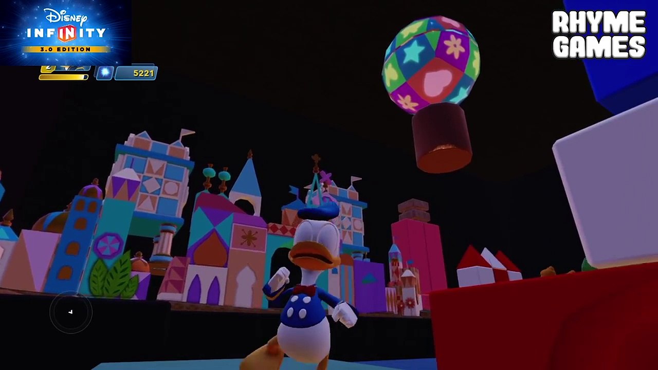 Donald Duck Its a Small World - Its a Small World Ride from Fantasyland at Disneyland