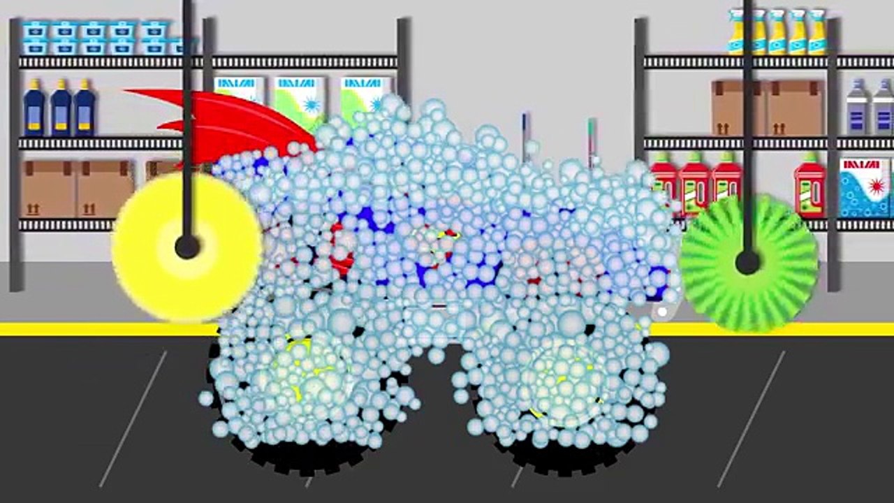 Superman Car Wash Monster Truck | videos For Children | videos for kids