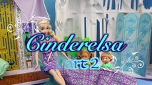 Cinderella as Disney Frozen Elsa in my 3 Part Cinderella Compilation Princess Story by DisneyCarToys