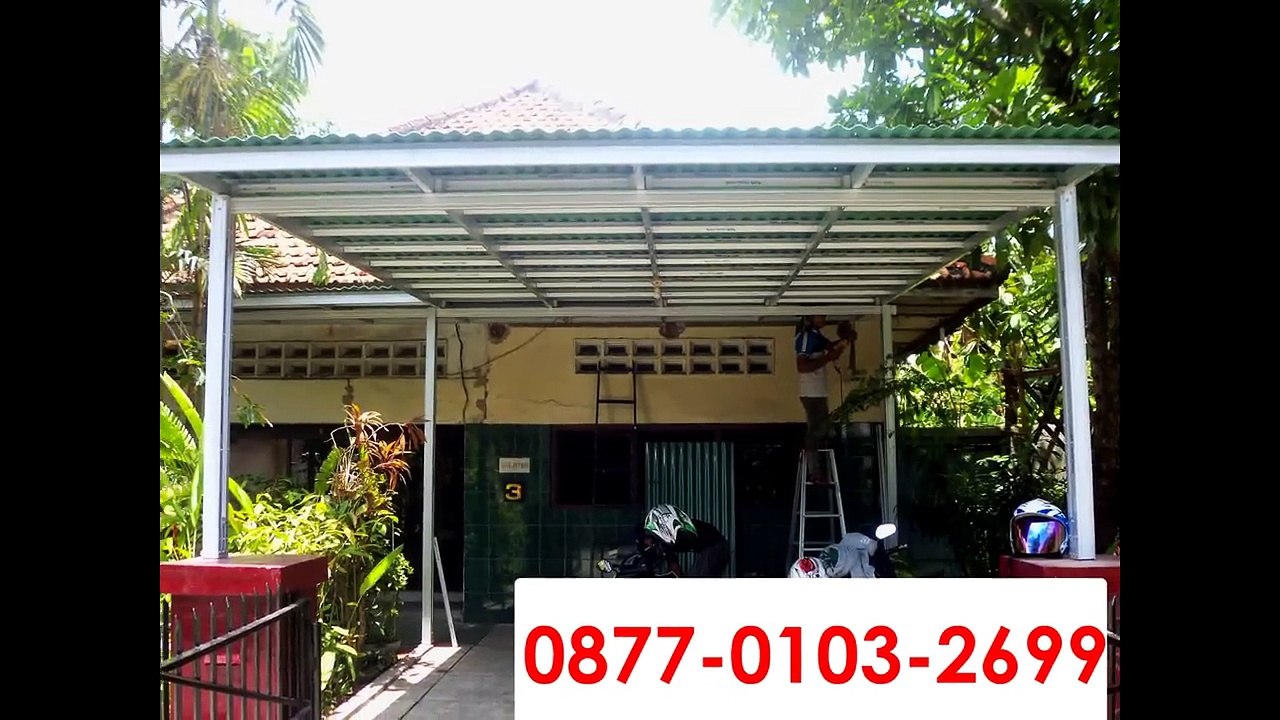 Canopy atap Minimalis Go Green Surabaya, 0877- 0103 – 2699 ( XL )