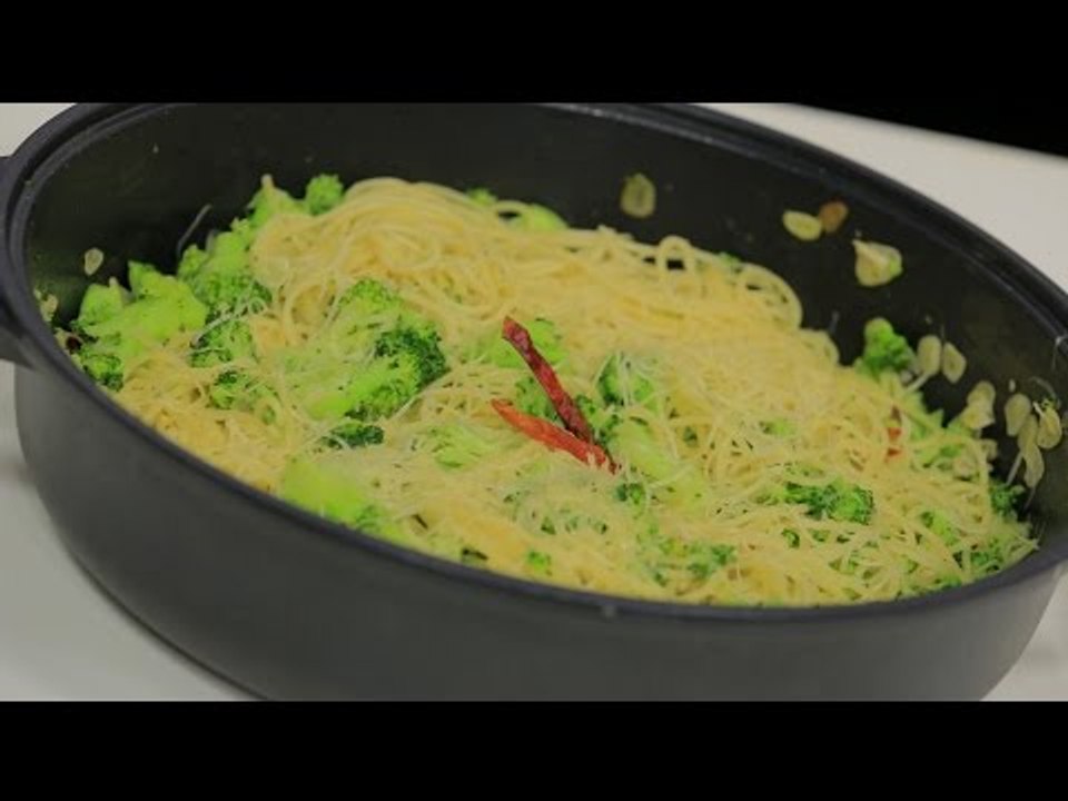 مكرونة بالبروكلي | نادية سرحان