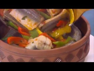 طاجن سمك ثعبان صوص أحمر | هشام السيد
